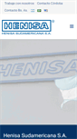 Mobile Screenshot of henisa.com